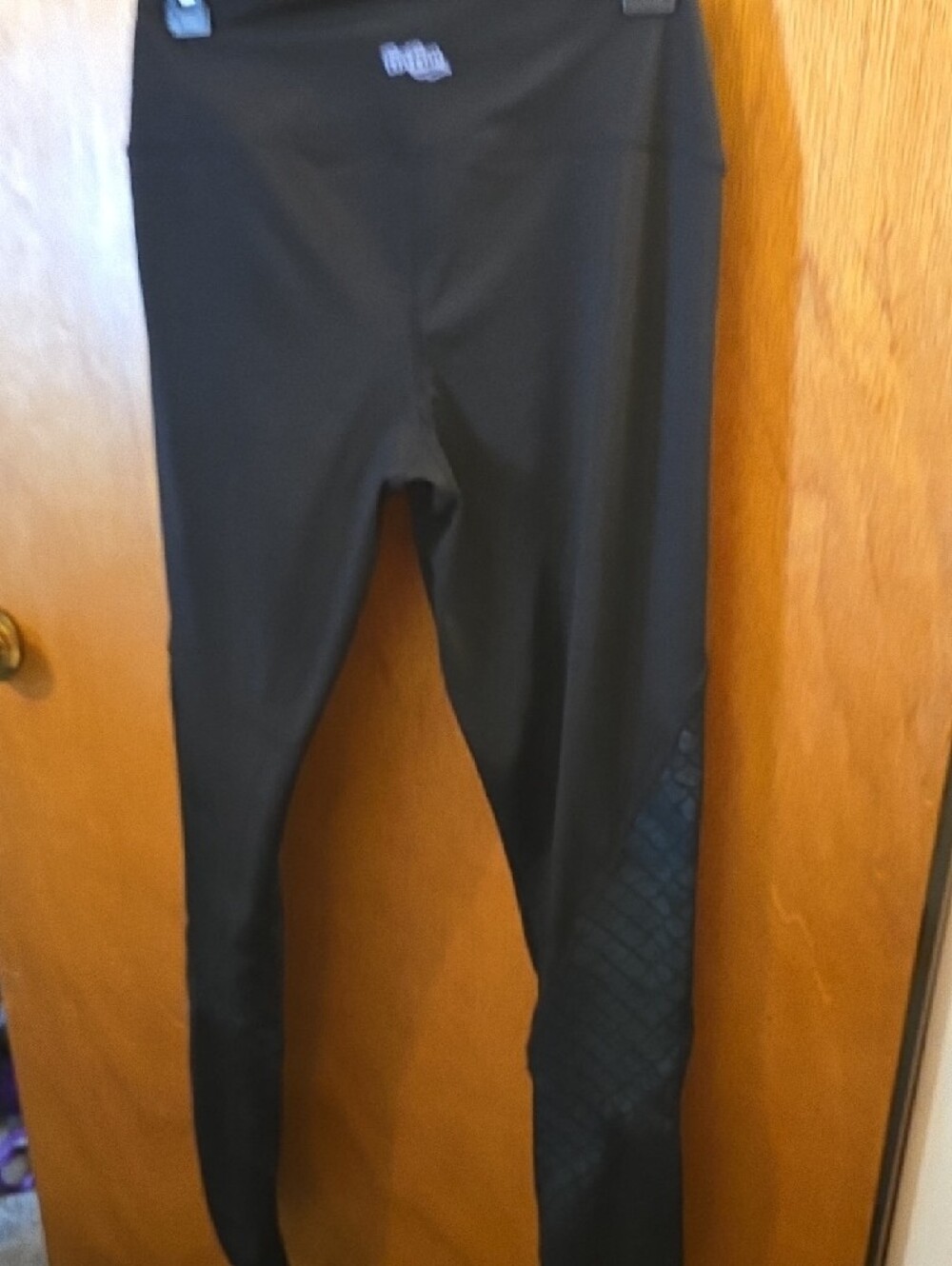 Fin Fun Womens Leggings With Scale Side Panels - Picture 6 of 6